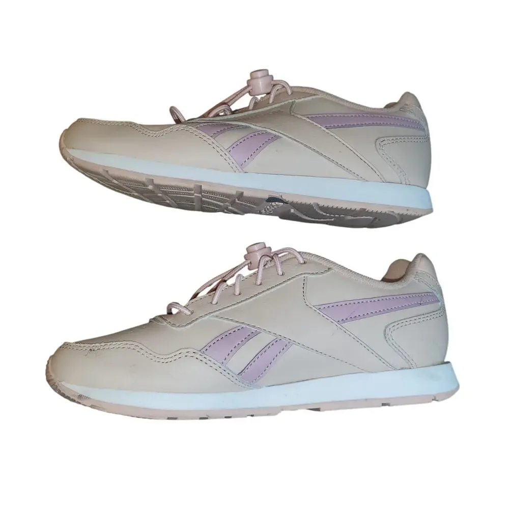 Reebok Royal Glide Women's 5.5 Tan Blush Pink Retro Sneakers CN7201
